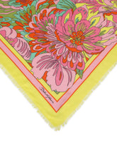 Large 60s-print modal and cashmere scarf (140 x 140) - | Dolce & Gabbana