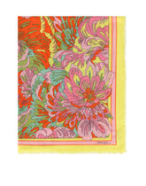 Large 60s-print modal and cashmere scarf (140 x 140) - | Dolce & Gabbana