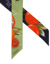 Citrus-print twill headscarf - | Dolce & Gabbana