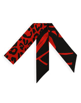 Leopard-print twill headscarf - | Dolce & Gabbana