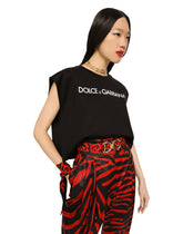 Leopard-print twill headscarf - | Dolce & Gabbana