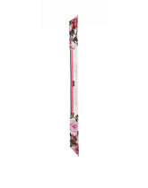 Rose-print twill headscarf (6x100) - | Dolce & Gabbana