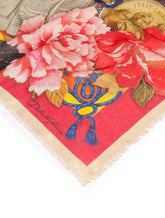 Scarf in modal and cashmere with Silk road print: 140 x 140cm- 55 x 55 inches - | Dolce & Gabbana