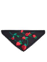 VEIL WITH FLORAL EMBROIDERY - | Dolce & Gabbana