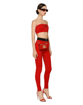 Spandex jersey leggings with elasticated band DGVIB3 - | Dolce & Gabbana