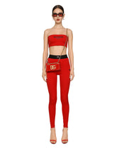 Spandex jersey leggings with elasticated band DGVIB3 - | Dolce & Gabbana