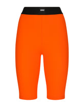 Spandex jersey cycling shorts with elasticated band DGVIB3 - | Dolce & Gabbana