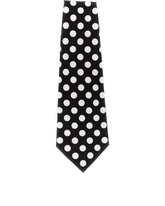 SILK TIE WITH POLKA-DOT PRINT - | Dolce & Gabbana