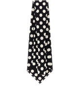 SILK TIE WITH POLKA-DOT PRINT - | Dolce & Gabbana