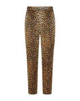 Ocelot-print satin pajama pants - | Dolce & Gabbana