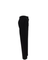LOW-RISE COTTON FABRIC PANTS - | Dolce & Gabbana