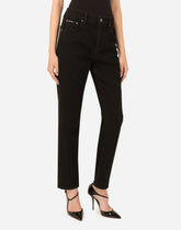 Boyfriend jeans with rips - | Dolce & Gabbana