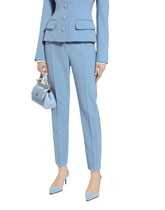 Tailored wool crêpe pants - | Dolce & Gabbana