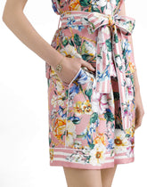 Floral-print silk pajama shorts - | Dolce & Gabbana