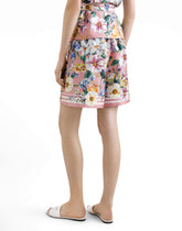 Floral-print silk pajama shorts - | Dolce & Gabbana