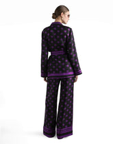DG logo all-over print silk vanity pants - | Dolce & Gabbana