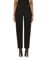 Carrot-leg jeans with darts - | Dolce & Gabbana