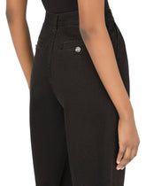 Carrot-leg jeans with darts - | Dolce & Gabbana