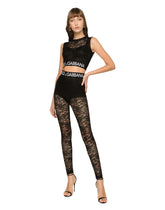 Lace leggings - | Dolce & Gabbana