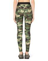 Camouflage-print jersey leggings - | Dolce & Gabbana