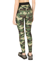 Camouflage-print jersey leggings - | Dolce & Gabbana