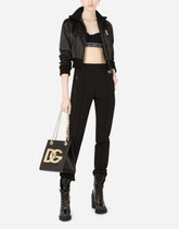 Full Milano pants with DG logo print - | Dolce & Gabbana