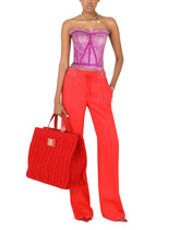 Twill palazzo pants - | Dolce & Gabbana