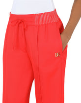 Twill palazzo pants - | Dolce & Gabbana