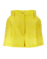 Floral quilted jacquard shorts - | Dolce & Gabbana