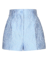 Floral quilted jacquard shorts - | Dolce & Gabbana