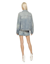 High-waisted denim shorts - | Dolce & Gabbana