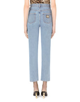 Light blue denim jeans - | Dolce & Gabbana