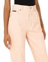 Frosted denim Amber jeans - | Dolce & Gabbana