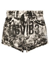 Faded-wash cotton denim shorts DGVIB3 - | Dolce & Gabbana