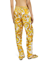 Silk twill pants - | Dolce & Gabbana