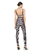 Zebra-print jersey leggings - | Dolce & Gabbana