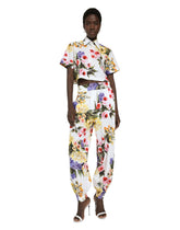 Garden-print balloon pants - | Dolce & Gabbana