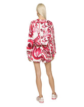 Majolica-print jersey shorts - | Dolce & Gabbana