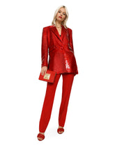 Woolen pants with slits - | Dolce & Gabbana