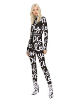Jersey leggings with DG Love Yourself print - | Dolce & Gabbana