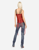 Girly jeans with ripped details - | Dolce & Gabbana