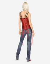 Girly jeans with ripped details - | Dolce & Gabbana
