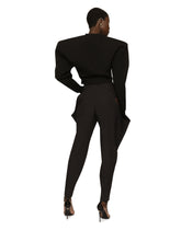 Double wool crepe pants with shorts - | Dolce & Gabbana