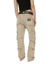 Denim cargo pants - | Dolce & Gabbana