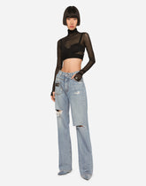 Patchwork denim jeans - | Dolce & Gabbana