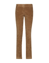 Corduroy bell-bottom pants - | Dolce & Gabbana