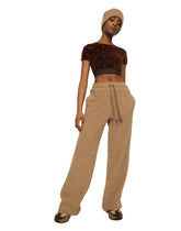 Wool jersey jogging pants - | Dolce & Gabbana