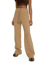 Wool jersey jogging pants - | Dolce & Gabbana