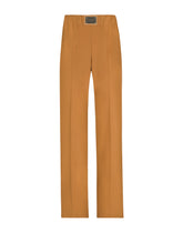 Flared woolen pants with Dolce&Gabbana tag - | Dolce & Gabbana