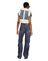 Denim cargo jeans with rips - | Dolce & Gabbana